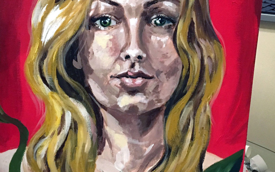 Self-portrait Painting